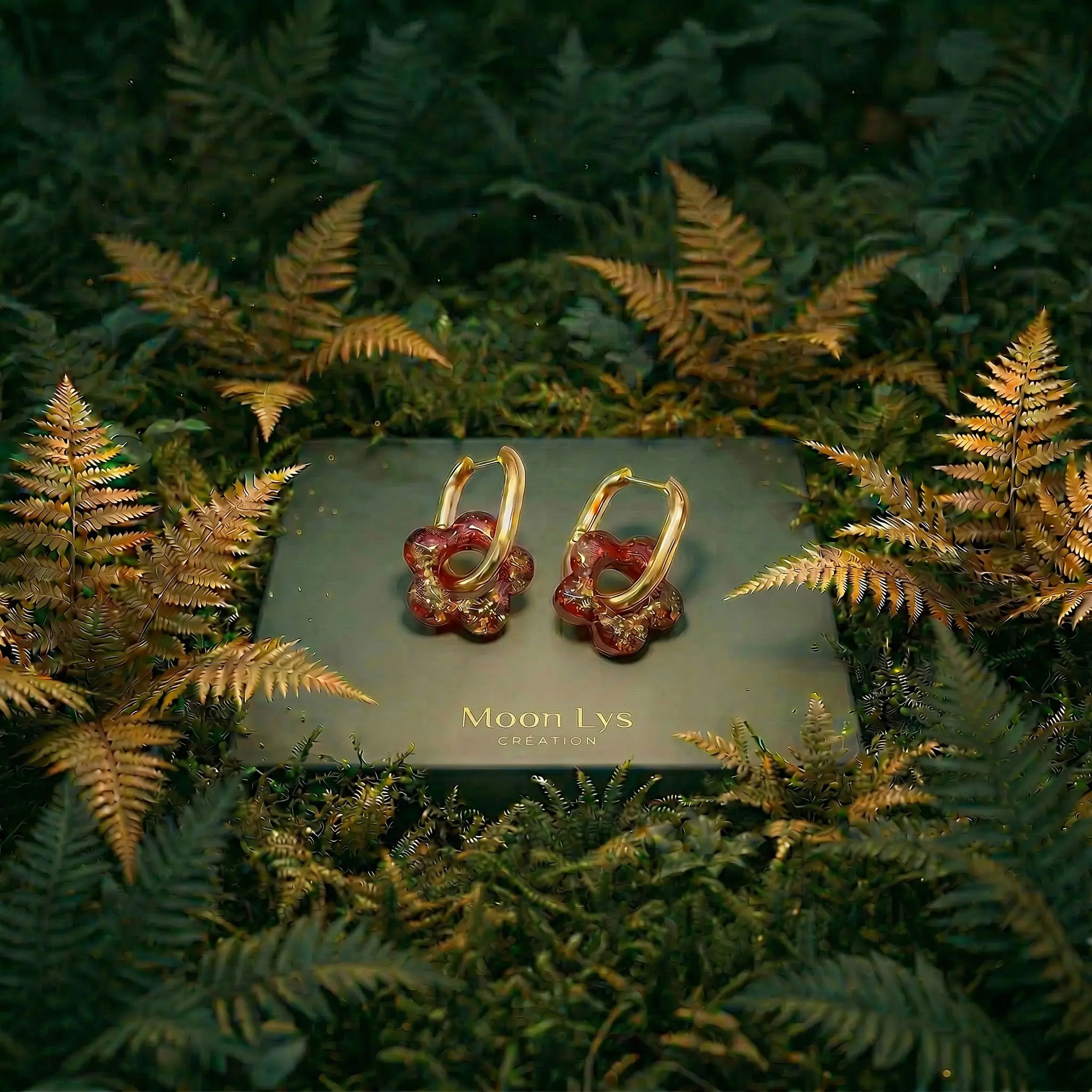 Boucles d'oreilles Éclat Jurassien