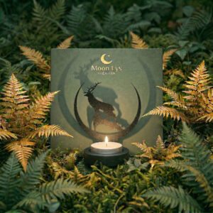 Bougeoir demi-lune Cerf