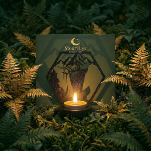 Bougeoir octogonal Cerf