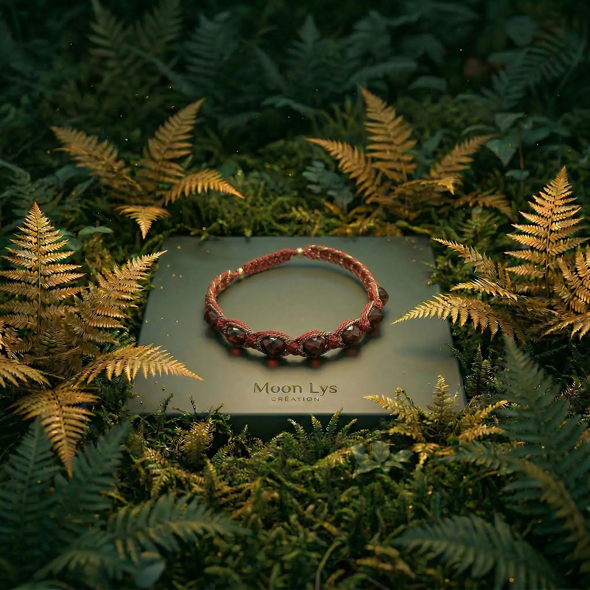 Bracelet L'Éclipse de Grenat