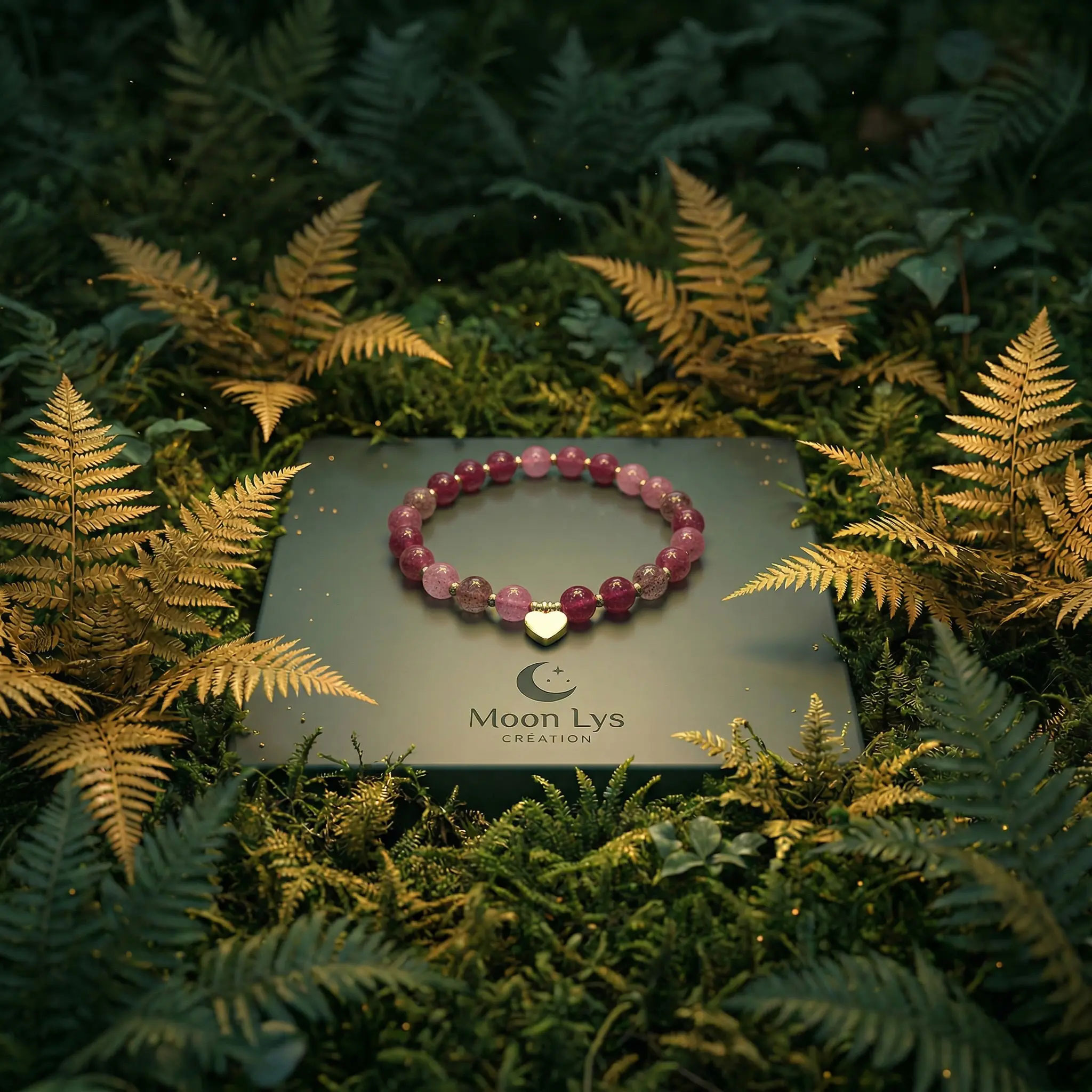 Bracelet Quartz Fraise